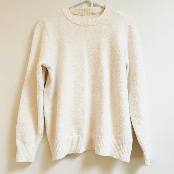 Ivory Chenille Sweater - NWOT La Vie en Rose - Picture 6 of 11